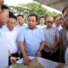 Bí thư Thành ủy Hà Nội Trần Đức Thắng chỉ đạo đẩy nhanh tiến độ, bảo đảm thông xe kỹ thuật Dự án đầu tư xây dựng hầm chui tại nút giao Cổ Linh trước Tết Nguyên đán Đinh Mùi 2027. (Ảnh: Văn Điệp/TTXVN)