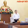 Chủ tịch Quốc hội Trần Thanh Mẫn phát biểu khai mạc Phiên họp. (Ảnh: Doãn Tấn/TTXVN)