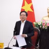 Phó Thủ tướng Chính phủ Hồ Quốc Dũng phát biểu tại cuộc làm việc. (Ảnh: TTXVN phát)