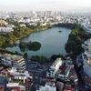 Hồ Hoàn Kiếm. (Ảnh: Huy Hùng/TTXVN)