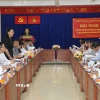 Quang cảnh buổi làm việc. (Ảnh: Cao Nguyên/TTXVN)