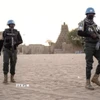 Cảnh sát Nigeria thuộc Phái bộ Liên hợp quốc về an ninh tại Mali (MINUSMA) tuần tra tại Timbuktu. (Ảnh: Sputnik/TTXVN)