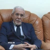 Ông Goumiri, chuyên gia kinh tế-chính trị Algeria. (Ảnh: Nguyễn An/TTXVN)