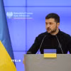Tổng thống Ukraine Volodymyr Zelensky. (Ảnh: Kyodo/TTXVN)