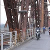 Cầu Long Biên. (Ảnh: Phan Phương/TTXVN)