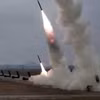 Triều Tiên tiến hành cuộc tập trận tấn công hỏa lực sử dụng hệ thống phóng rocket đa nòng siêu chính xác 600mm vào ngày 14/3. (Nguồn: Yonhap)
