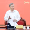 Tổng Bí thư Tô Lâm phát biểu. (Ảnh: Thống Nhất/TTXVN)