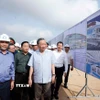 Tổng Bí thư Tô Lâm thăm Dự án Cảng Hàng không quốc tế Long Thành. (Ảnh: Thống Nhất/TTXVN)