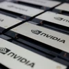 Siêu máy tính của Tập đoàn Nvidia. (Ảnh: Reuters/TTXVN)