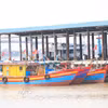 Tàu thuyền trú ẩn tránh bão. (Ảnh: Công Tường/TTXVN)