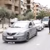 Lực lượng an ninh Syria tuần tra tại Damascus. (Ảnh: THX/TTXVN)