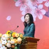 Thứ trưởng Bộ Ngoại giao Lê Thị Thu Hằng. (Ảnh: Phương Hoa/TTXVN)