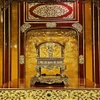 Ngai vàng ở điện Thái Hòa. (Nguồn: Báo Chính phủ)