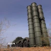 Hệ thống phòng thủ tên lửa S-400 của Nga tham gia cuộc tập trận quân sự Kavkaz-2020 tại Ashuluk (Nga). (Ảnh: EPA-EFE/TTXVN)