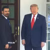 Tổng thống Mỹ Donald Trump và Thủ tướng Iraq Ali al-Zaidi tại cuộc gặp ở Nhà Trắng, Washington, D.C. (Ảnh: THX/TTXVN phát)