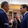 Ngoại trưởng Mỹ Marco Rubio (phải) và Ngoại trưởng Nga Sergei Lavrov tại cuộc gặp ở Riyadh, Saudi Arabia. (Ảnh: IBTimes/TTXVN)