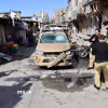 Hiện trường một vụ đánh bom ở Quetta, Pakistan. (Ảnh: THX/TTXVN)