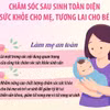 Chăm sóc sau sinh toàn diện - Sức khỏe cho mẹ, tương lai cho bé