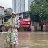Tổng hợp các điểm úng ngập tại Hà Nội trong sáng 7/10