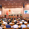 Kỳ họp thứ hai (kỳ họp chuyên đề) Hội đồng Nhân dân thành phố Hà Nội khóa XVII, nhiệm kỳ 2026-2031. (Ảnh: Văn Điệp/TTXVN)
