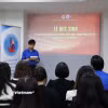 Toàn cảnh buổi lễ míttinh. (Ảnh: Vietnam+ phát)