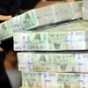 Đồng won của Hàn Quốc. (Ảnh: AFP/TTXVN)