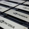 Siêu máy tính của Tập đoàn Nvidia. (Ảnh: Reuters/TTXVN)
