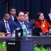 Thủ tướng Phạm Minh Chính tham dự Hội nghị Cấp cao ASEAN-Ấn Độ lần thứ 22. (Ảnh: Dương Giang/TTXVN)