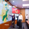 Chủ tịch Quốc hội Trần Thanh Mẫn kiểm tra công tác bầu cử tại Văn phòng Hội đồng Bầu cử quốc gia (Nhà Quốc hội, Hà Nội). (Ảnh: Doãn Tấn/TTXVN)