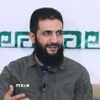 Ông Ahmed al-Sharaa, thủ lĩnh nhóm Hồi giáo Hayat Tahrir al-Sham (HTS) tại Syria. (Ảnh: IRNA/TTXVN)