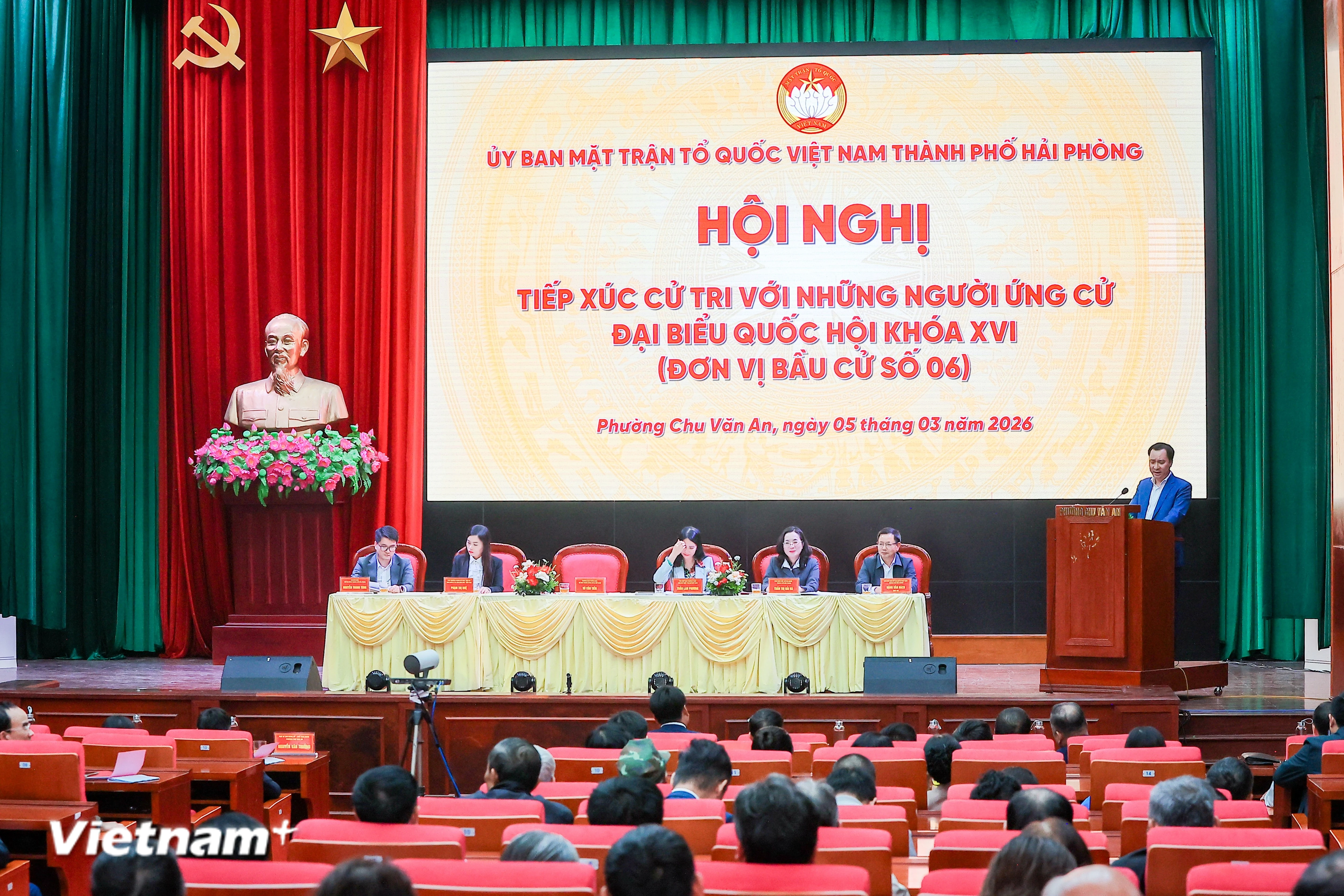 Hải Phòng tổ chức tiếp xúc cử tri, vận động bầu cử công khai, công bằng