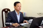Chủ tịch Ủy ban Mặt trận Tổ quốc Việt Nam xã Vân Nham (Lạng Sơn) Phạm Trọng Nghĩa đồng tình với quan điểm tiếp tục khẳng định vai trò của sức mạnh khối đại đoàn kết toàn dân tộc trong giai đoạn phát triển mới. (Ảnh: Văn Đạt/TTXVN)