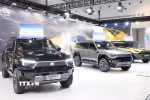 Ôtô năng lượng mới của hãng Dongfeng (Trung Quốc). (Ảnh: Công Tuyên/TTXVN)