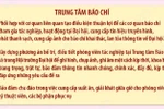 Khai trương Trung tâm Báo chí Đại hội XIV của Đảng 
