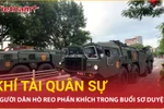 Người dân phấn khích trước dàn khí tài cực chất trong buổi sơ duyệt sự kiện A80