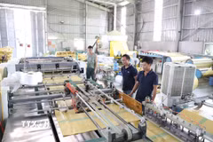 Thu gom, tái chế sản phẩm bao bì theo quy định. (Ảnh: Đức Phương/TTXVN)