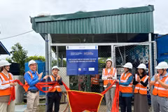 Lễ khởi động Dự án thí điểm tái sử dụng nước thải công nghiệp tại Khu công nghiệp DEEP C Hải Phòng 2.