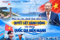 Phá rào cản, đánh thức tiềm năng: Quyết liệt hành động xây dựng Quốc gia biển mạnh