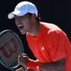 Learner tien tiếp tục gây bất ngờ, thẳng tiến vòng 4 Australian Open 2025. (Nguồn: Getty Images)