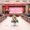 Quang cảnh cuộc hội đàm. (Ảnh: An Đăng/TTXVN)