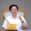 Phó Thủ tướng Hồ Quốc Dũng phát biểu. (Ảnh: Tuấn Anh/TTXVN)