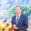 Tổng Bí thư Tô Lâm phát biểu tại Lễ phát động “Tết trồng cây đời đời nhớ ơn Bác Hồ” Xuân Ất Tỵ 2025. (Ảnh: Thống Nhất/TTXVN)