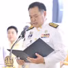 Thủ tướng Thái Lan Anutin Charnvirakul. (Ảnh: THX/TTXVN)