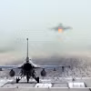 Máy bay chiến đấu F-16 của Không lực Mỹ. (Ảnh: Yonhap/TTXVN phát)