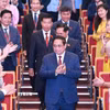 Thủ tướng Phạm Minh Chính đến dự Đại hội đại biểu Đảng bộ Bộ Ngoại giao lần thứ I, nhiệm kỳ 2025-2030. (Ảnh: Dương Giang/TTXVN)