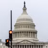 Quang cảnh bên ngoài Tòa nhà Quốc hội ở Washington DC. (Ảnh: THX/TTXVN)