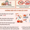Khuyến cáo an toàn phòng cháy, chữa cháy dịp nghỉ lễ 2/9