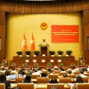 Sáng 11/6/2026, tại Nhà Quốc hội, Bộ Chính trị, Ban Bí thư tổ chức Hội nghị quán triệt và triển khai thực hiện Nghị quyết số 06-NQ/TW về triển khai đường lối đối ngoại Đại hội XIV của Đảng. Tổng Bí thư, Chủ tịch nước Tô Lâm chủ trì và phát biểu chỉ đạo Hội nghị. (Ảnh: TTXVN)