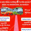 Hội chợ Mùa Xuân: Hà Nội tăng cường 6 tuyến buýt phục vụ nhân dân, du khách