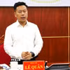Thứ trưởng Bộ Giáo dục và Đào tạo Lê Quân phát biểu tại buổi làm việc. (Ảnh: Tuấn Kiệt/TTXVN)